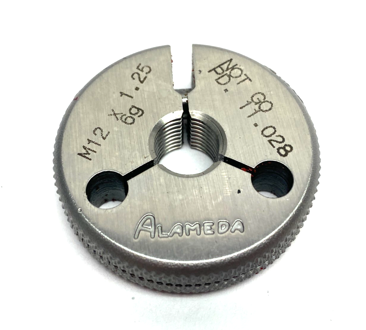 Alameda M12 x 1.25-6G Threaded Ring Gauge NOT GO PD 11.028 - Maverick Industrial Sales