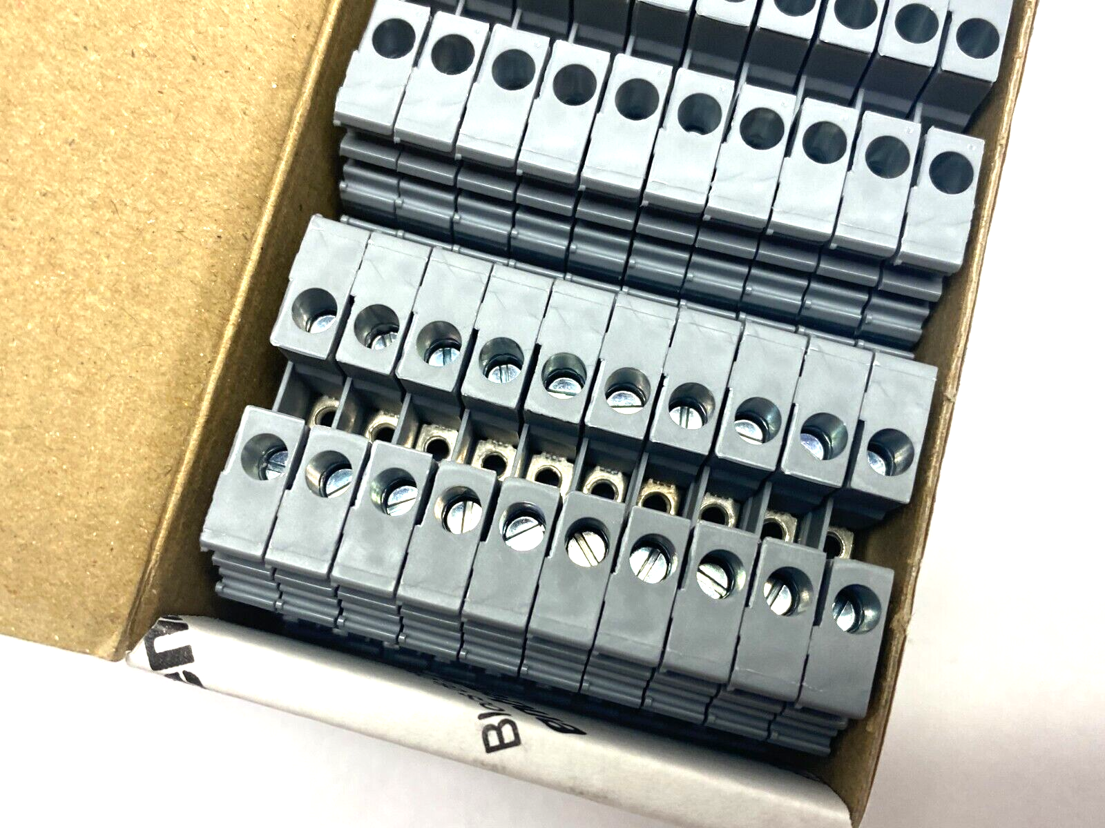 ABB Entrelec 1SNA115116R0700 Feed-Through Modular Terminal Block Gray BOX OF 50 - Maverick Industrial Sales