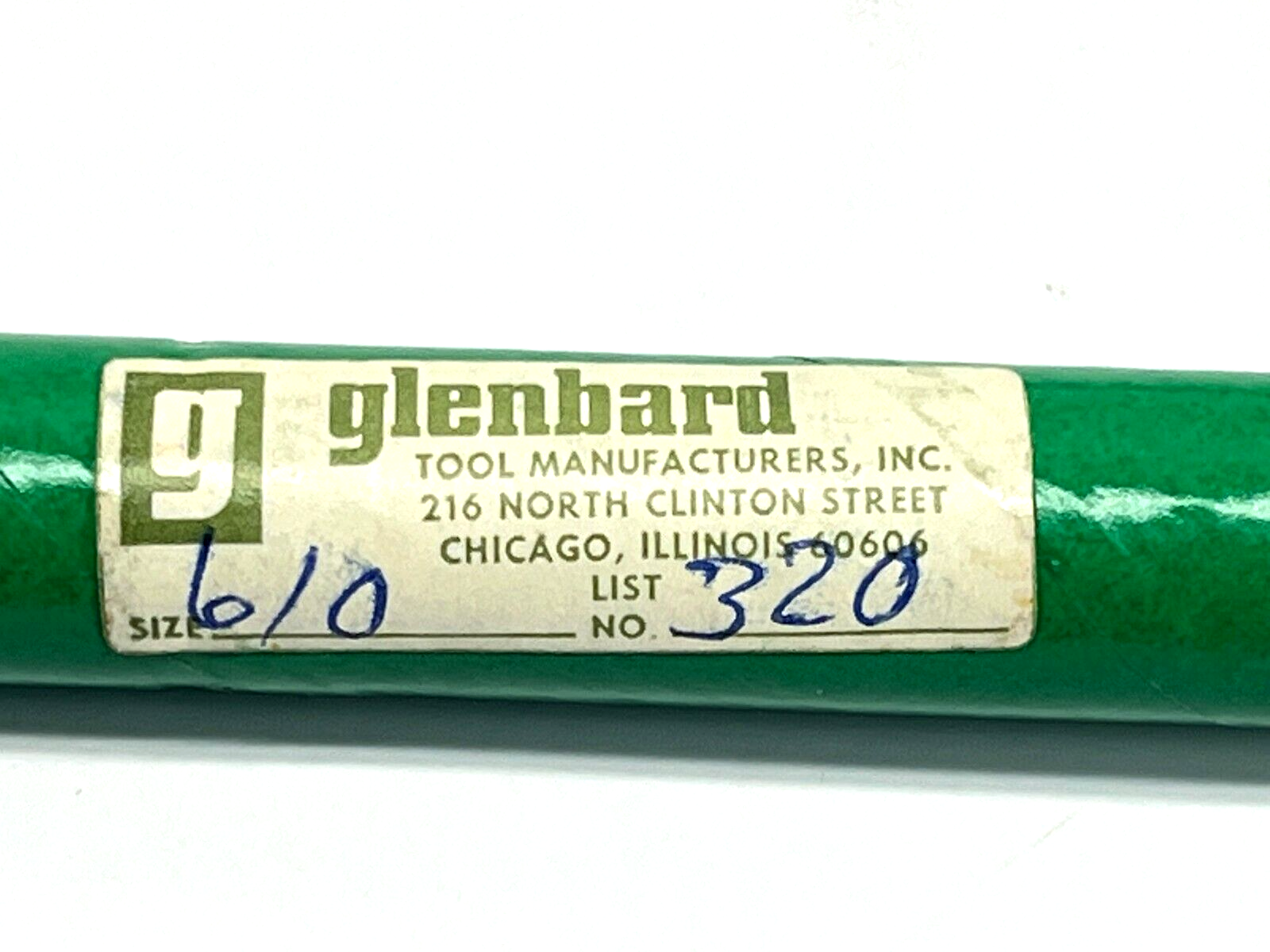 Glenbard 320 0.610" Straight Shank Chucking Reamer Straight Flute - Maverick Industrial Sales