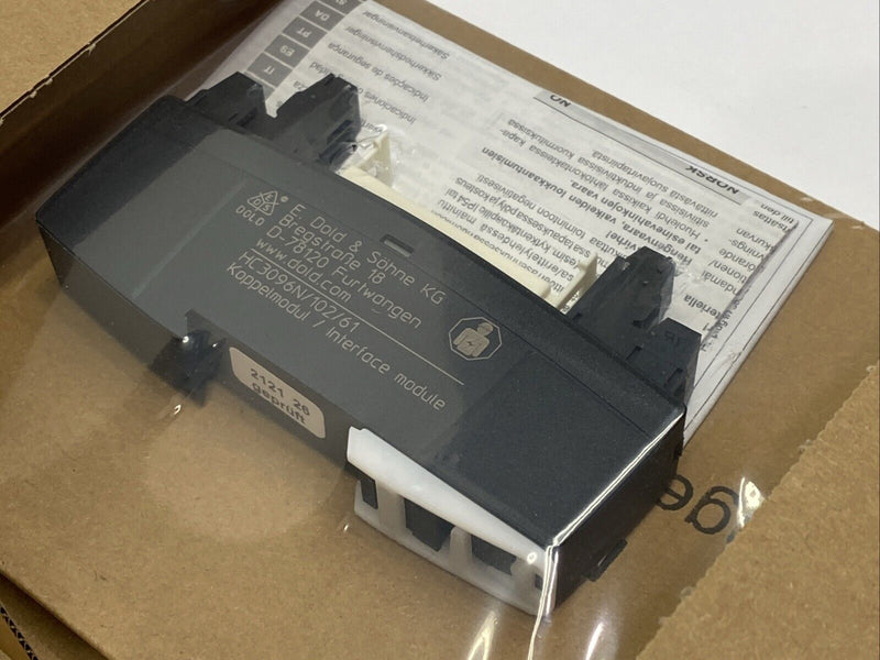 Dold HC3096N-102-24 SafeMaster Interface Module Relay Socket 10-Pin 0066018 - Maverick Industrial Sales