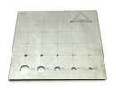 Mycrona No. 02 Reflective Multi-Size Hole Laser Cutting Template - Maverick Industrial Sales