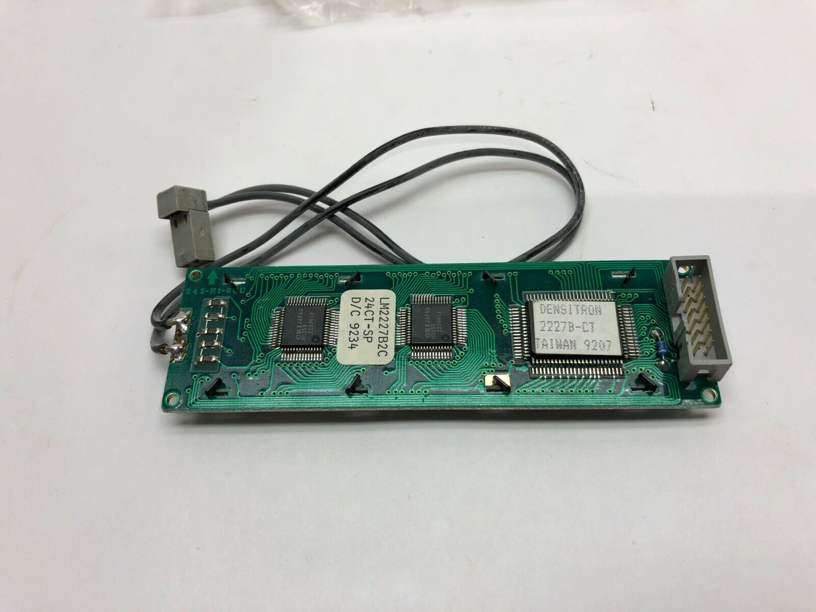 Whitlock Dryer AEC Display Module, LM2227B2C, 24CT-SP, Densitron 2227B-CT - Maverick Industrial Sales