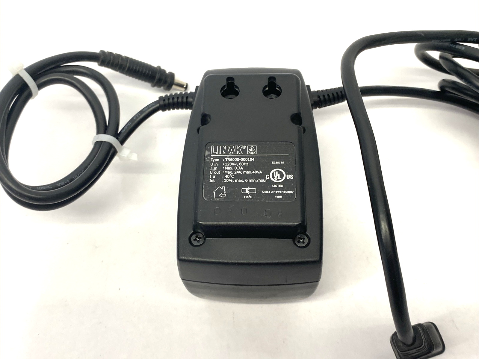 Linak TR6000-000104 Power Charger for Linear Actuator 120V~ 60Hz - Maverick Industrial Sales