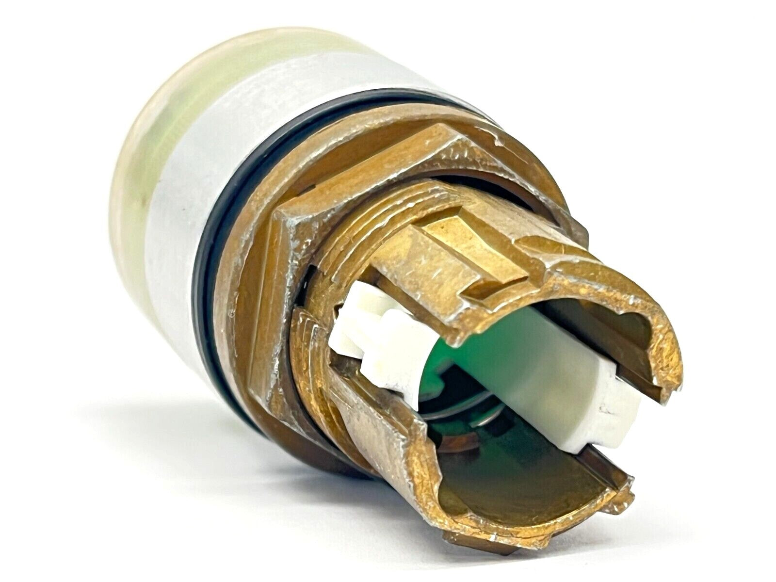 Allen Bradley 800EM-LF3 Momentary Illuminated Push Button Green - Maverick Industrial Sales