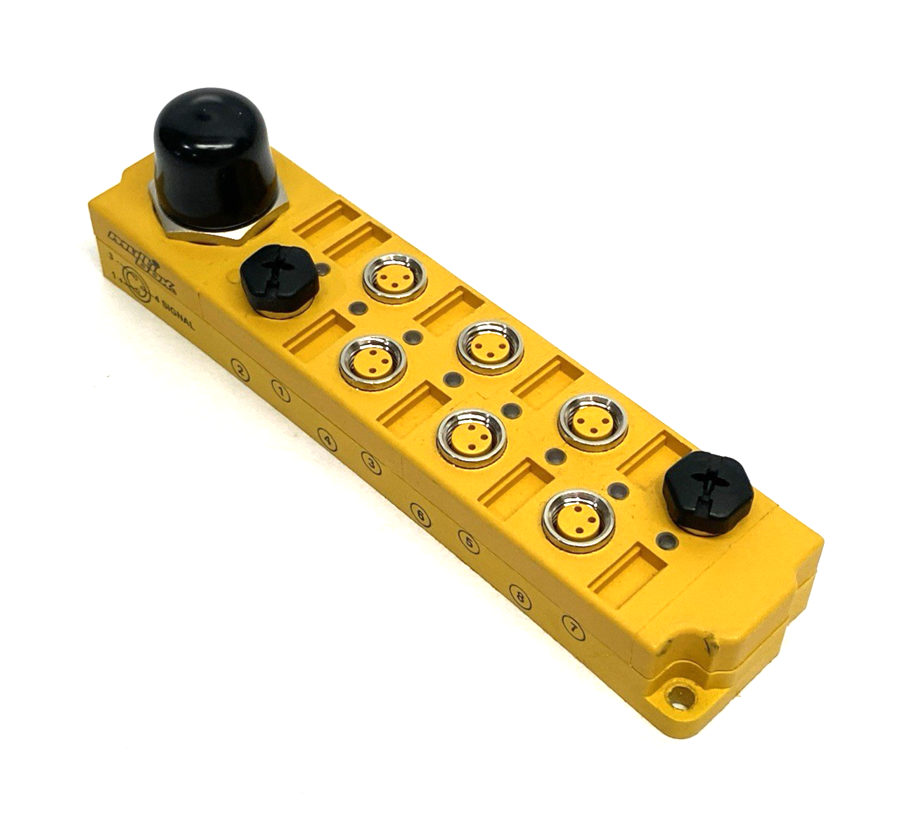 VB 803M-BS14 | Turck Passive Junction Box 8-Port x M8 3-Pin, U0943-62 - Used - Maverick Industrial Sales