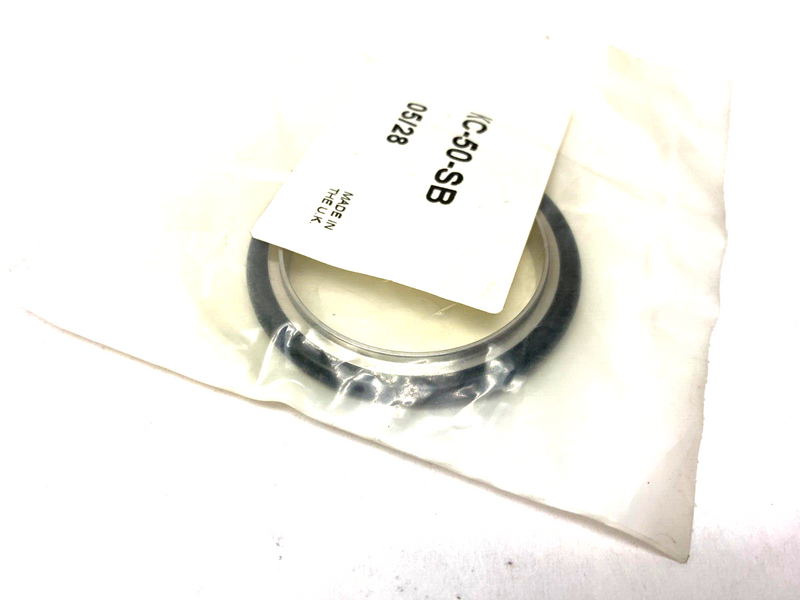 Agilent KC50SB Stainless Steel Buna-N Centering Ring Seal NW50 - Maverick Industrial Sales