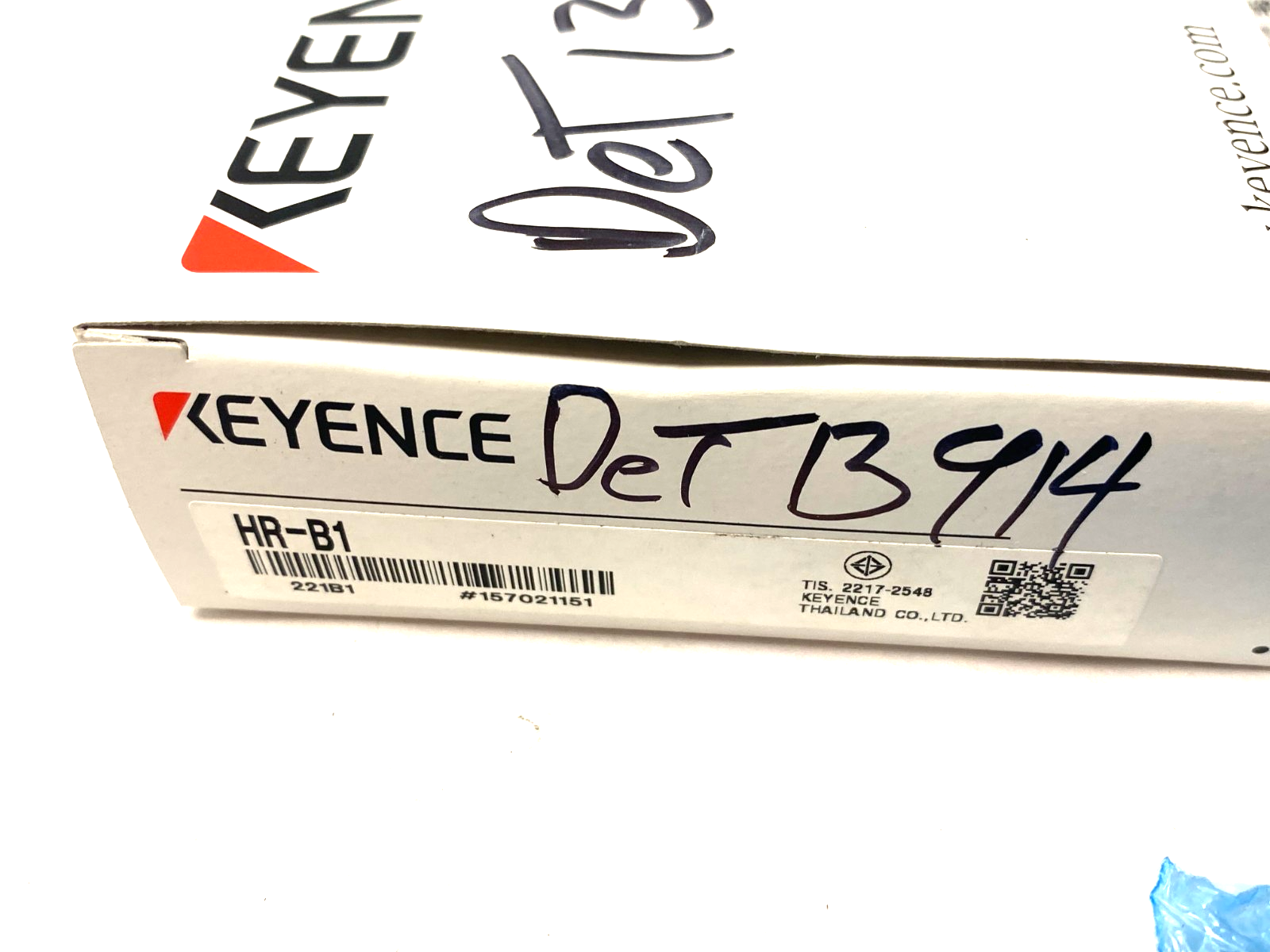 Keyence HR-B1 Lithium Ion Battery Pack For Barcode Reader 2400mAh - Maverick Industrial Sales