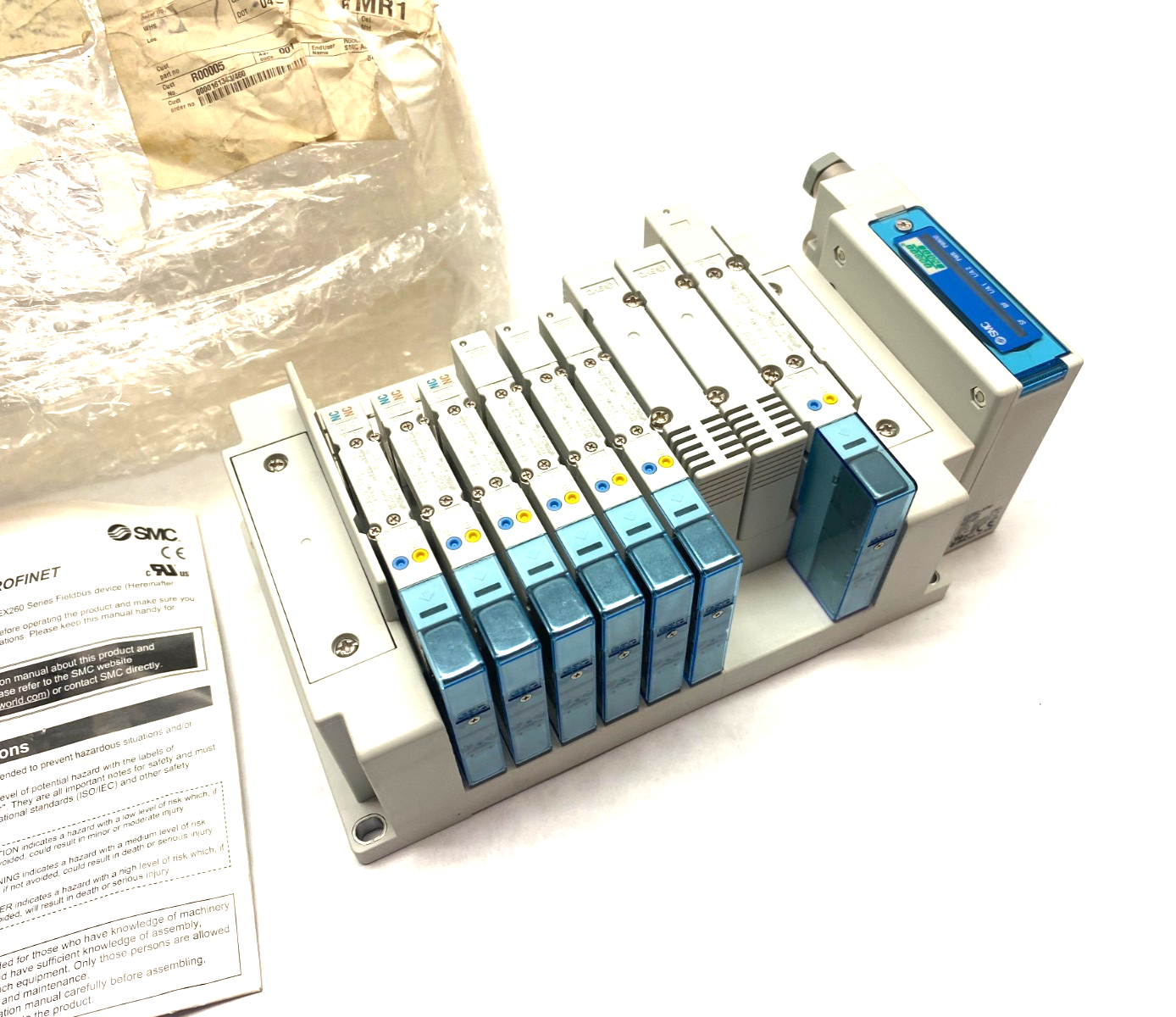SMC SS5Y5-10-8944OFV Pneumatic Manifold Terminal Assembly - Maverick Industrial Sales