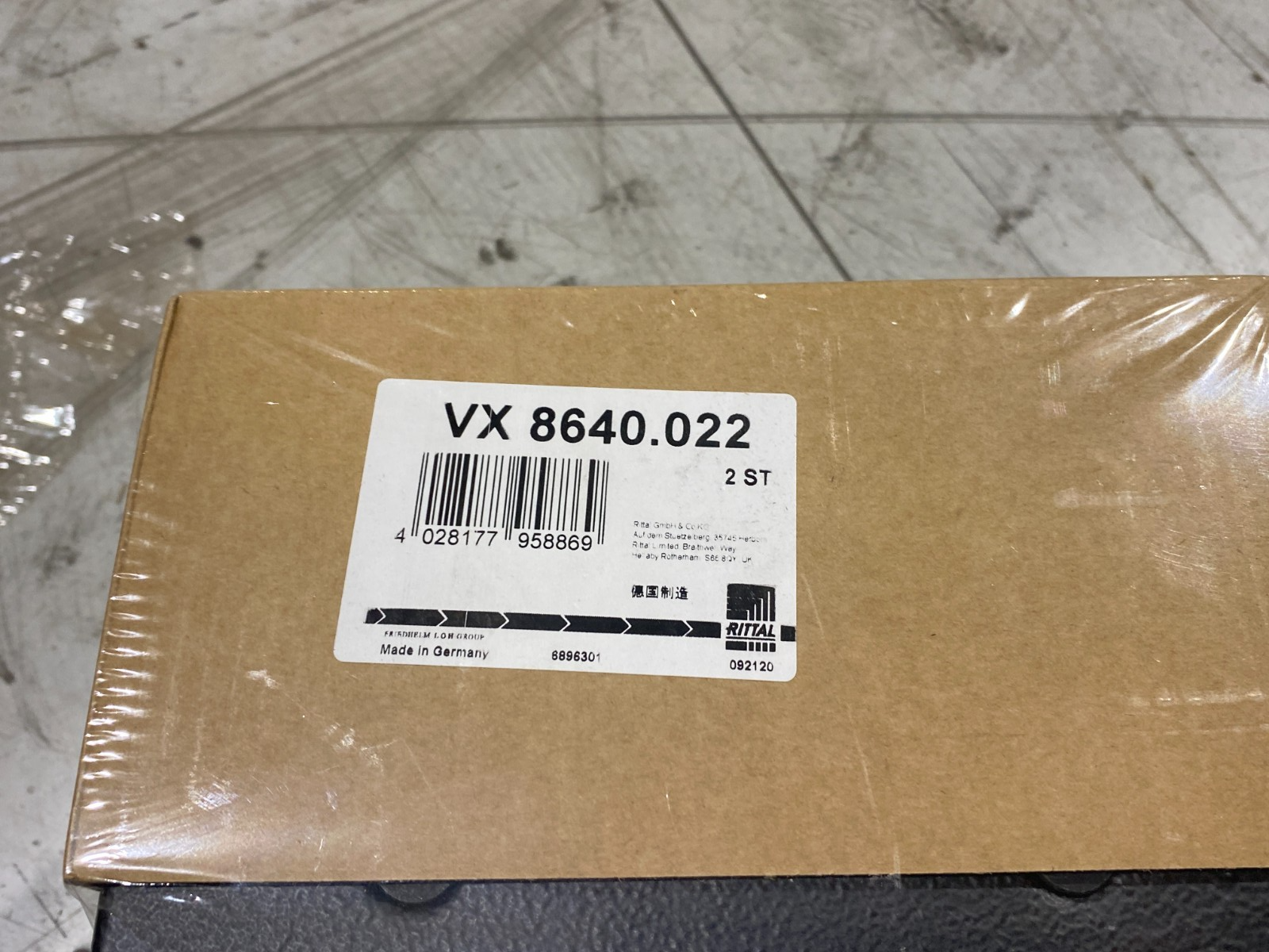 Rittal VX 8640.022 Self-Position Base/Plinth Corner Pieces, Heavy-Duty 8640022 - Maverick Industrial Sales