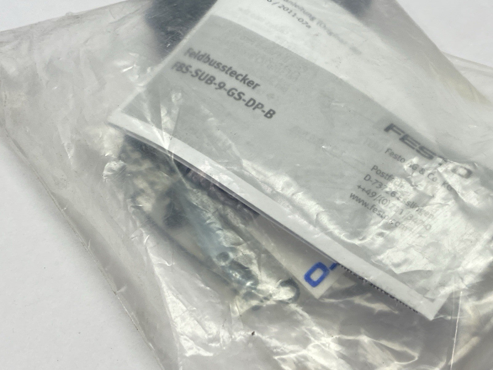 Festo FBS-SUB-9-GS-DP-B Valve Manifold Plug 532216 - Maverick Industrial Sales