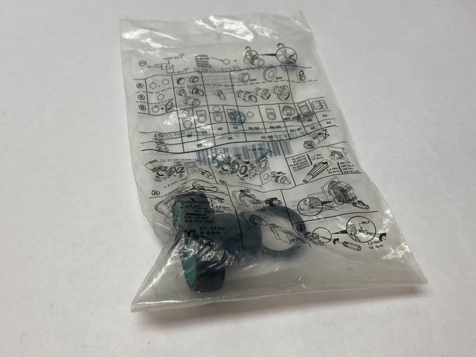 Allen Bradley 800FP-U2F3F3 Ser. A Multi-Function Operator Pushbutton 2-Pos Green - Maverick Industrial Sales