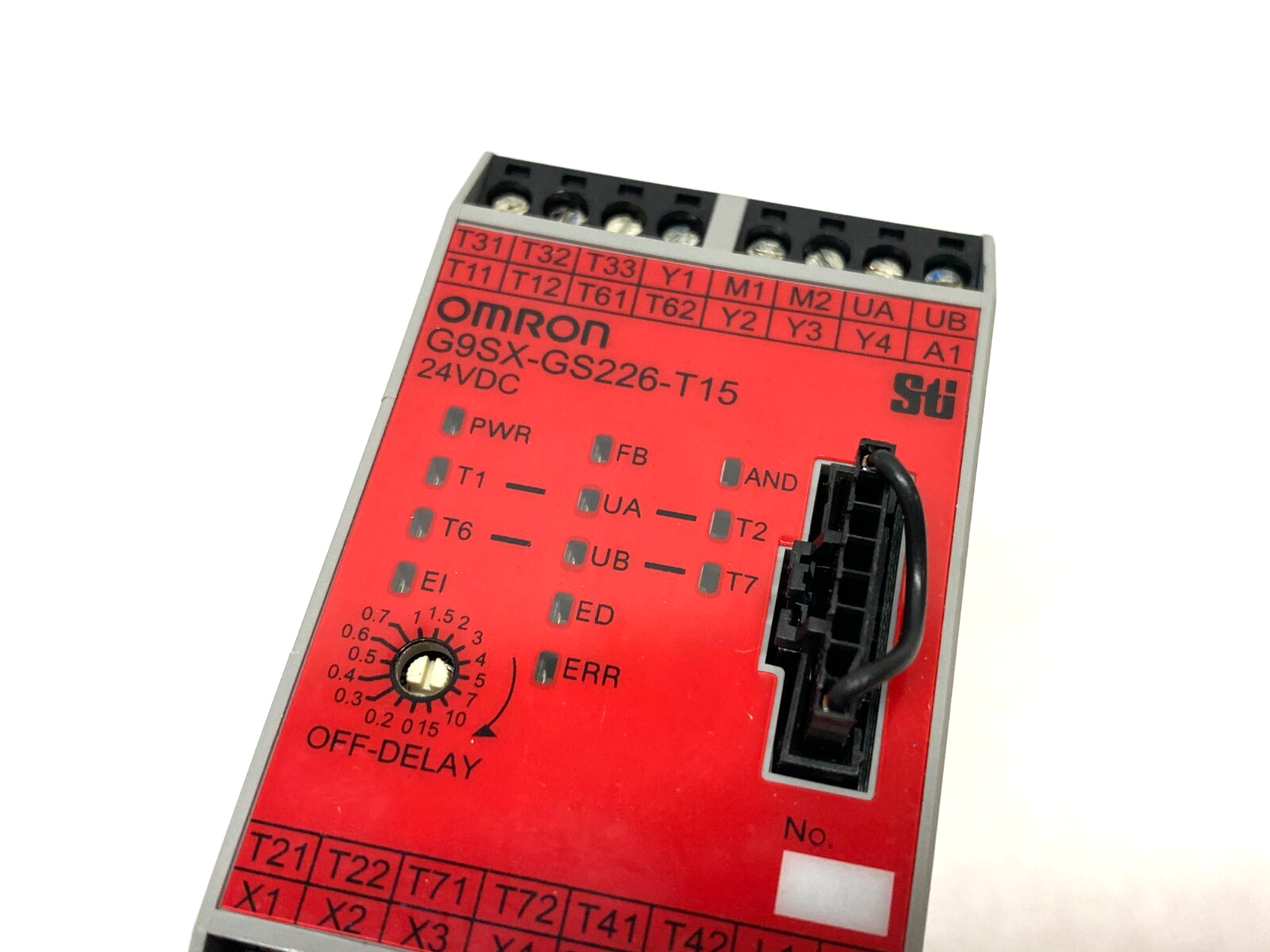 Omron G9SX-GS226-T15-RT Flexible Safety Relay Unit 24VDC, 5W Max - Maverick Industrial Sales