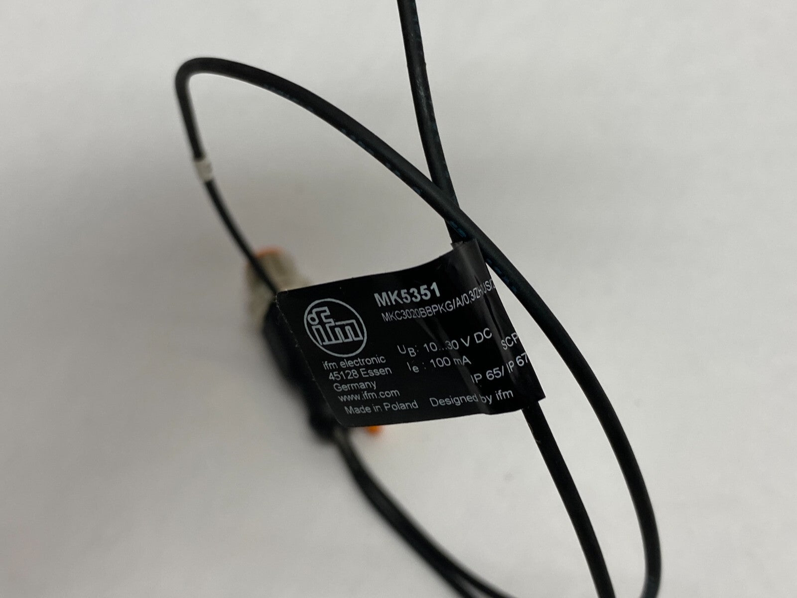Ifm MKC3020BBPKG/A/0,3/ZH/US/2X C-Slot Cylinder Sensor M12 4-Pin MK5351 - Maverick Industrial Sales