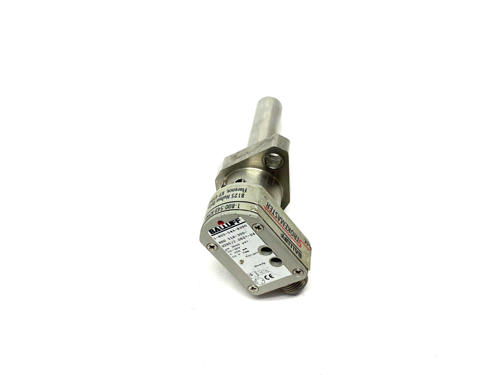 BES 516-300-S295/2.062"-S4, BHS0041 | Balluff BES 516-300-S295/2.062"-S4 StrokeMaster Pressure-Rated Sensor BHS0041 - Used - Maverick Industrial Sales