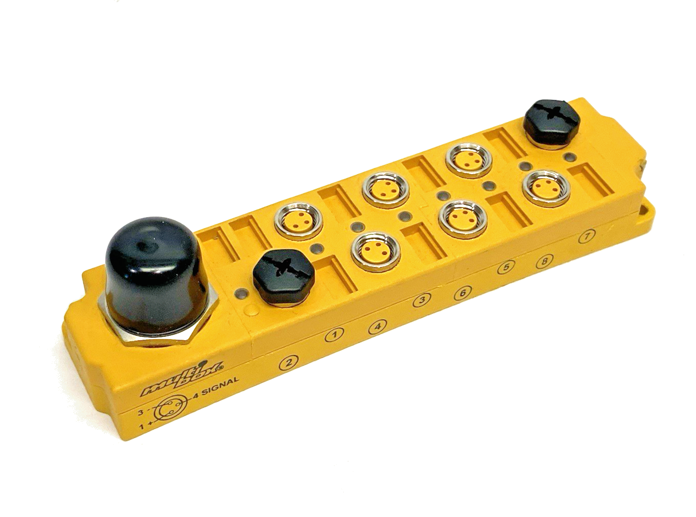 VB 803M-BS14 | Turck Passive Junction Box 8-Port x M8 3-Pin, U0943-62 - Used - Maverick Industrial Sales