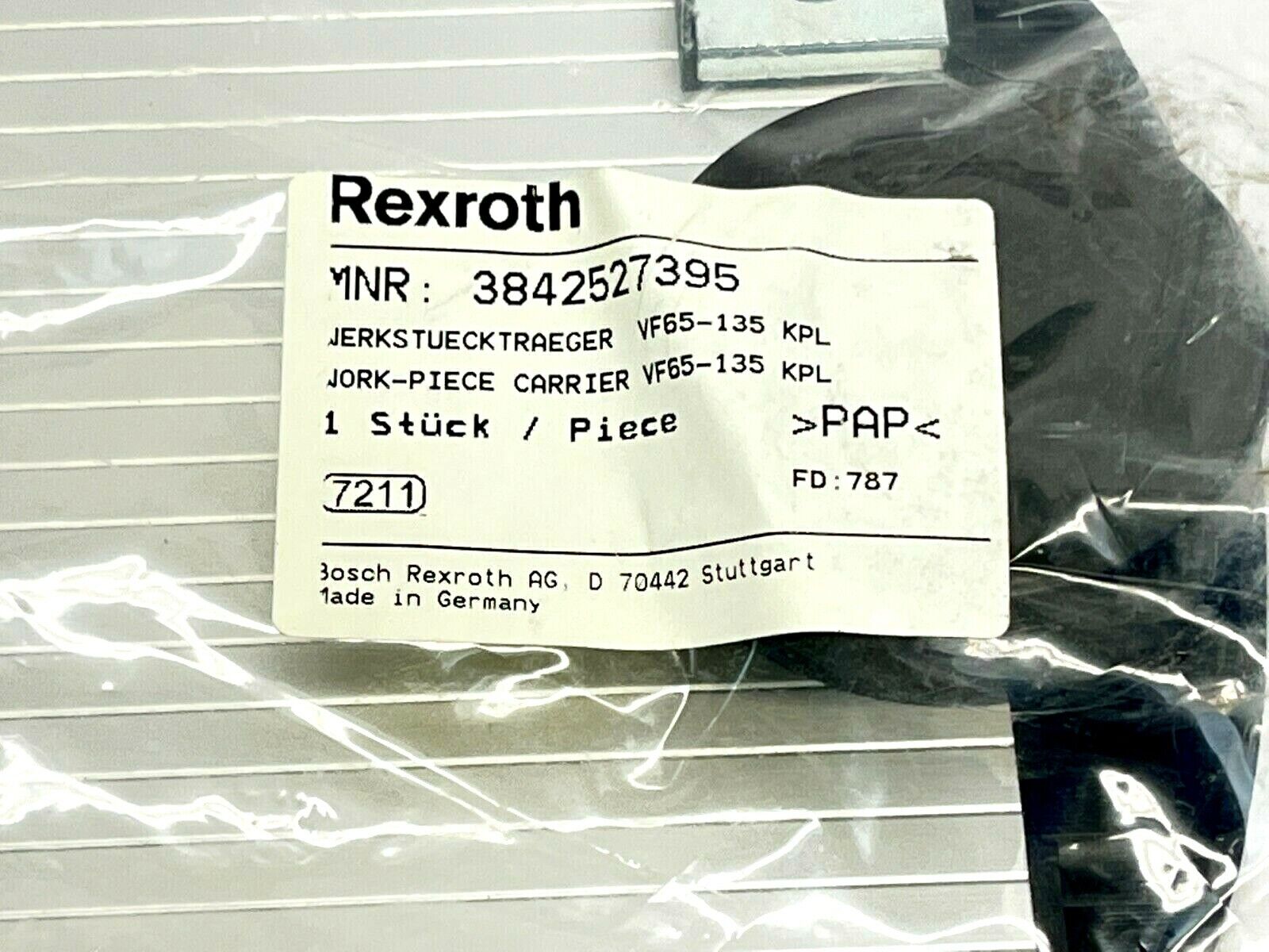 Bosch Rexroth 3842527395 Work Piece Pallet Carrier VF65-135 KPL - Maverick Industrial Sales