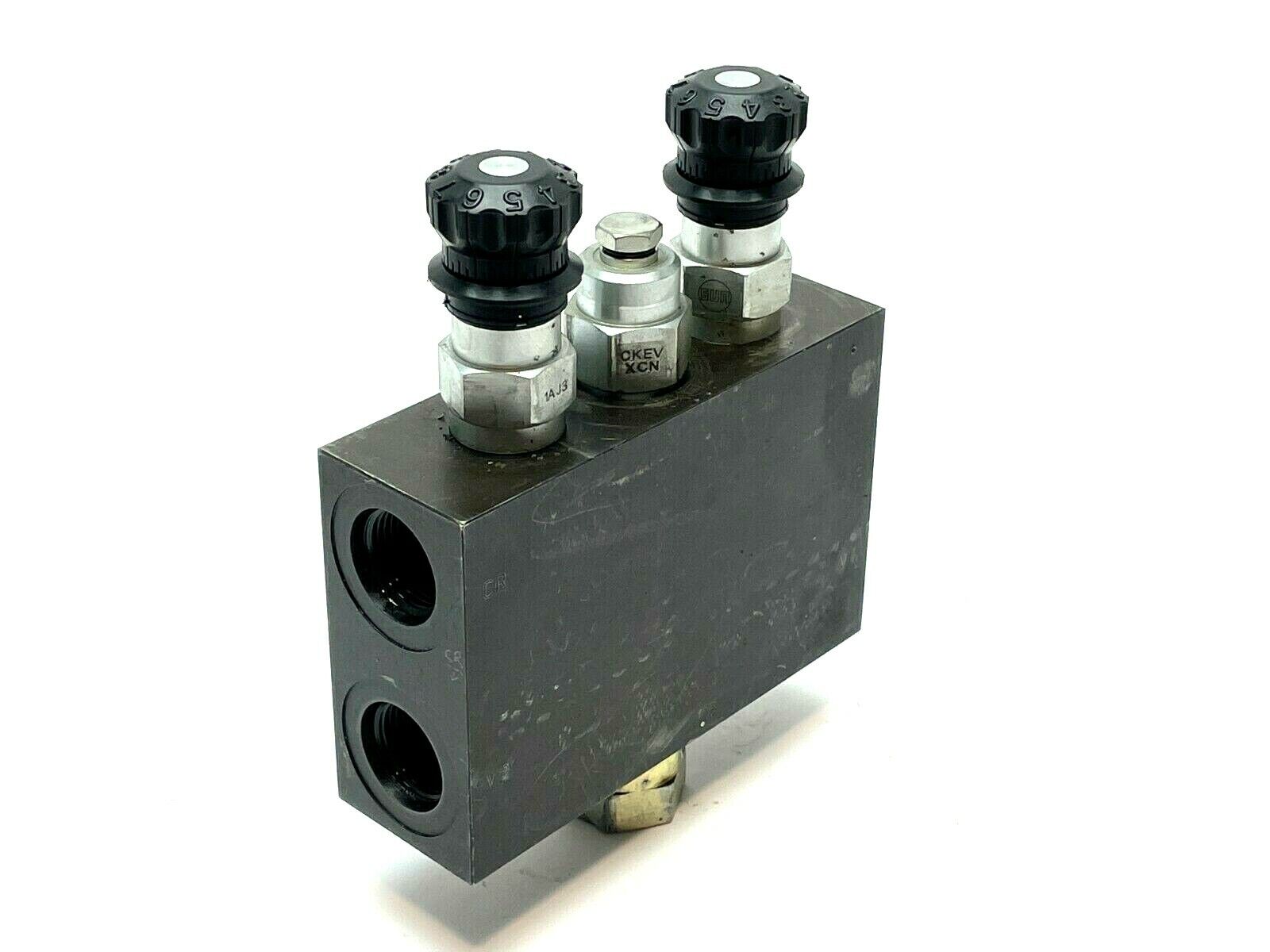 Sun Hydraulics Hydraulic Manifold w/ Check Flow Cartridges - Maverick Industrial Sales