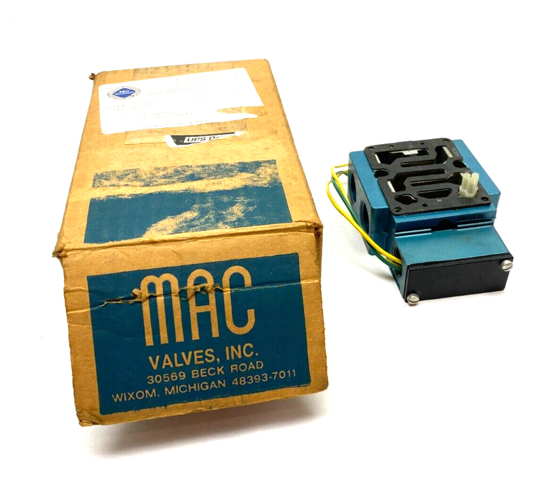 MAC Valves 6511B-311-PM-601DA Solenoid Sub-Base Manifold - Maverick Industrial Sales