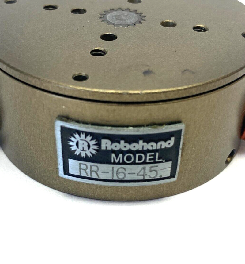 Robohand RR-16-45 Pneumatic Flange Rotary Actuator 45 Degree Size 16 - Maverick Industrial Sales