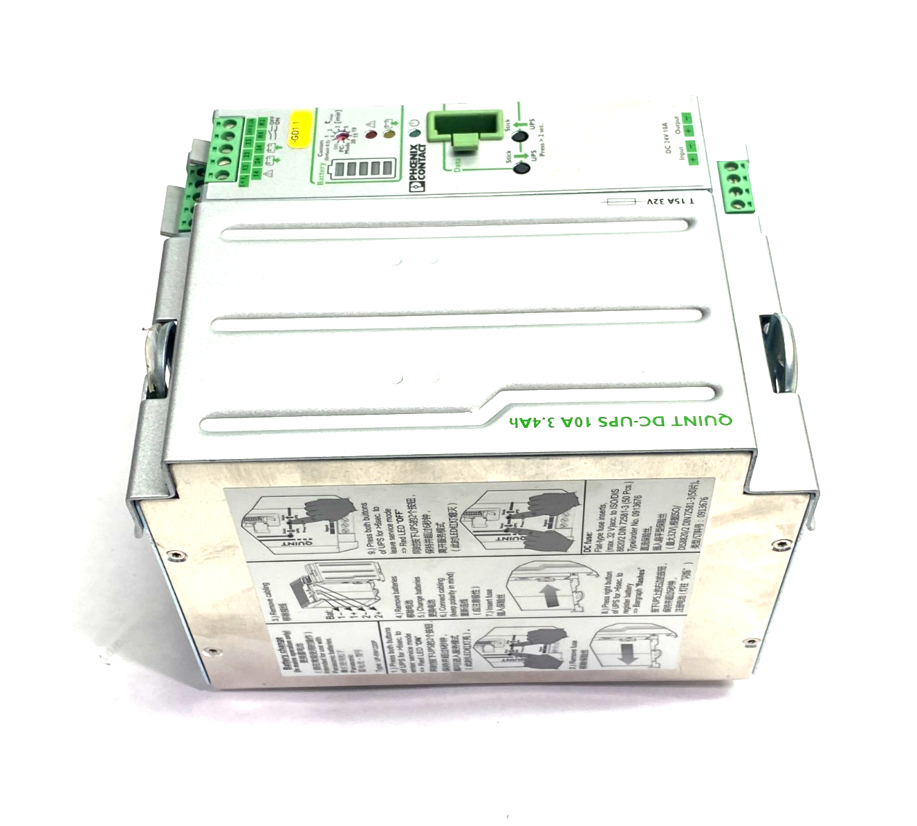Phoenix Contact QUINT-UPS/24DC/24DC/10/3.4AH Power Supply 2320267 - Maverick Industrial Sales