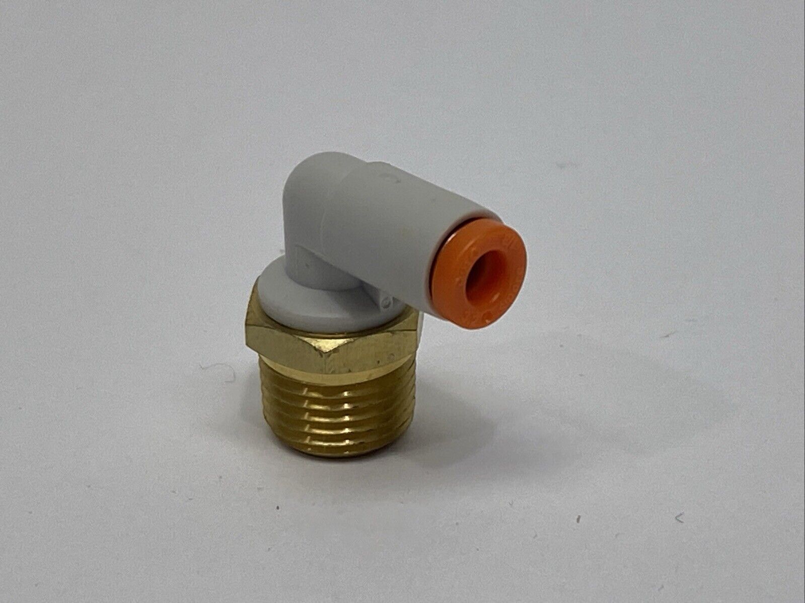 SMC KQ2L01-34A Elbow Fitting Male 1/8" OD Tube 1/8" NPT PKG OF 8 - Maverick Industrial Sales