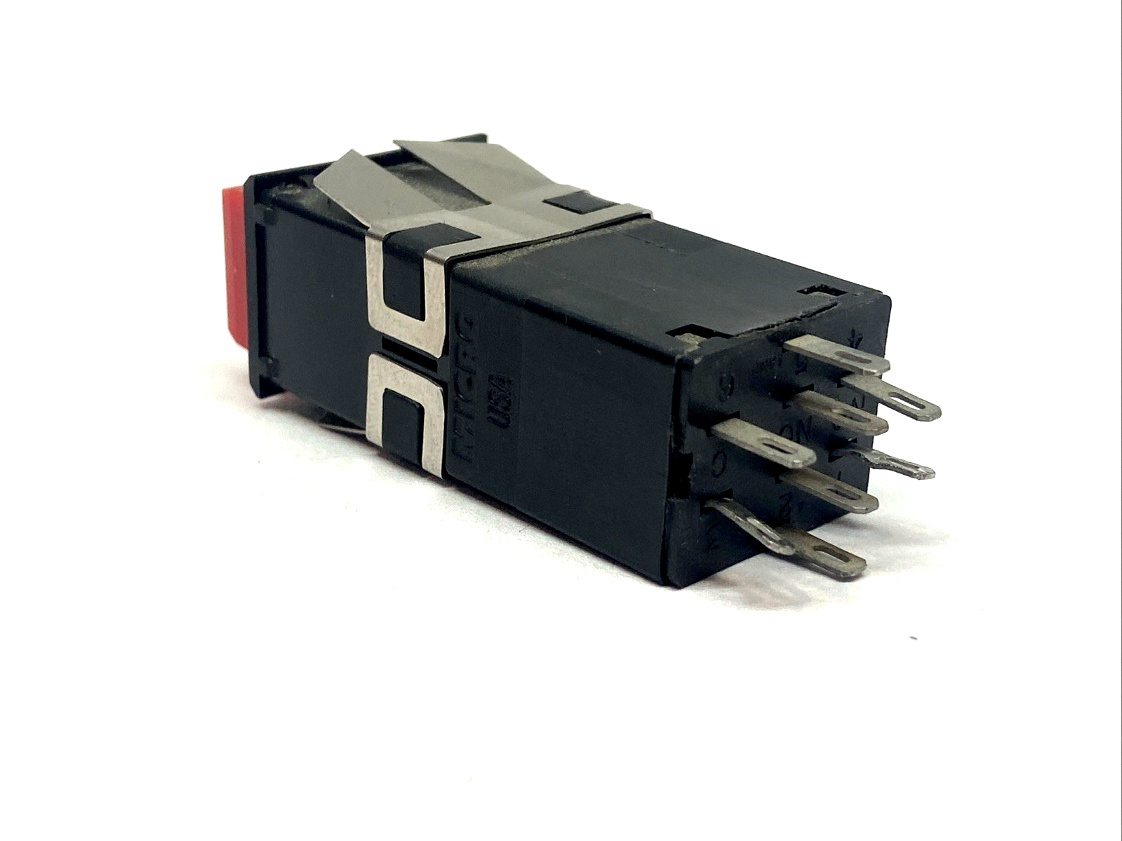 4A23BEA11 | Honeywell Micro Control Red Off Pushbutton Switch - Used - Maverick Industrial Sales