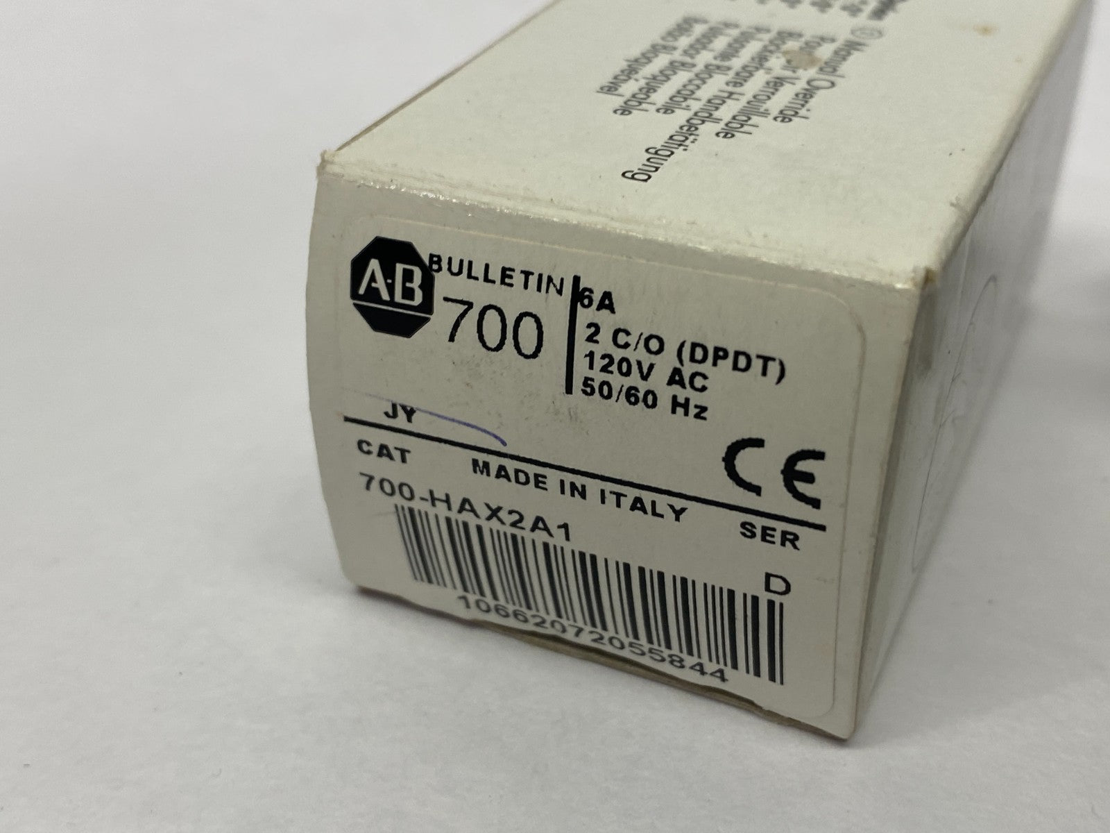 700-HAX2A1 | Allen Bradley Ser. D Direct Plug-In Relay 2 C/O 120V AC - New Other - Maverick Industrial Sales