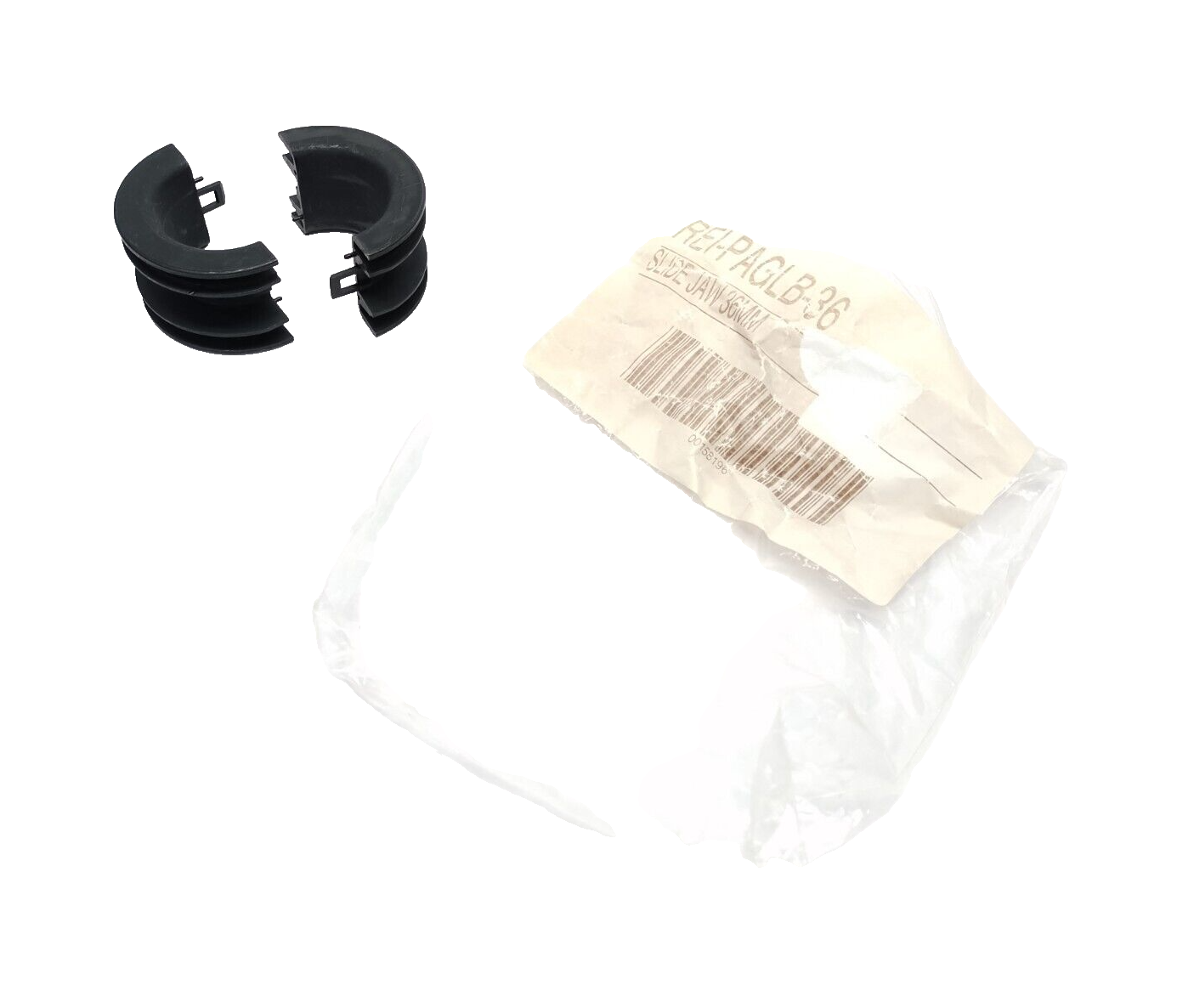 Reiku PAGLB-36 Slide Jaw Set, 36mm Wide, Black, REI-PAGLB-36 - Maverick Industrial Sales