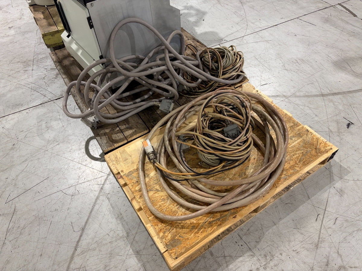 ABB IRB 2600 Robot w/ IRC5 Controller & Cables - Lot of 2 - No Teach Pendant - Maverick Industrial Sales