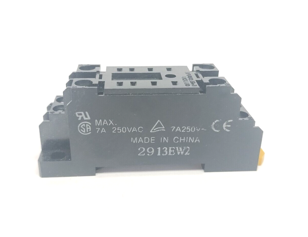Omron PYF08A-E Relay Socket, 8-Position Plug-In Relay Base 250VAC 7A LOT OF 5 - Maverick Industrial Sales