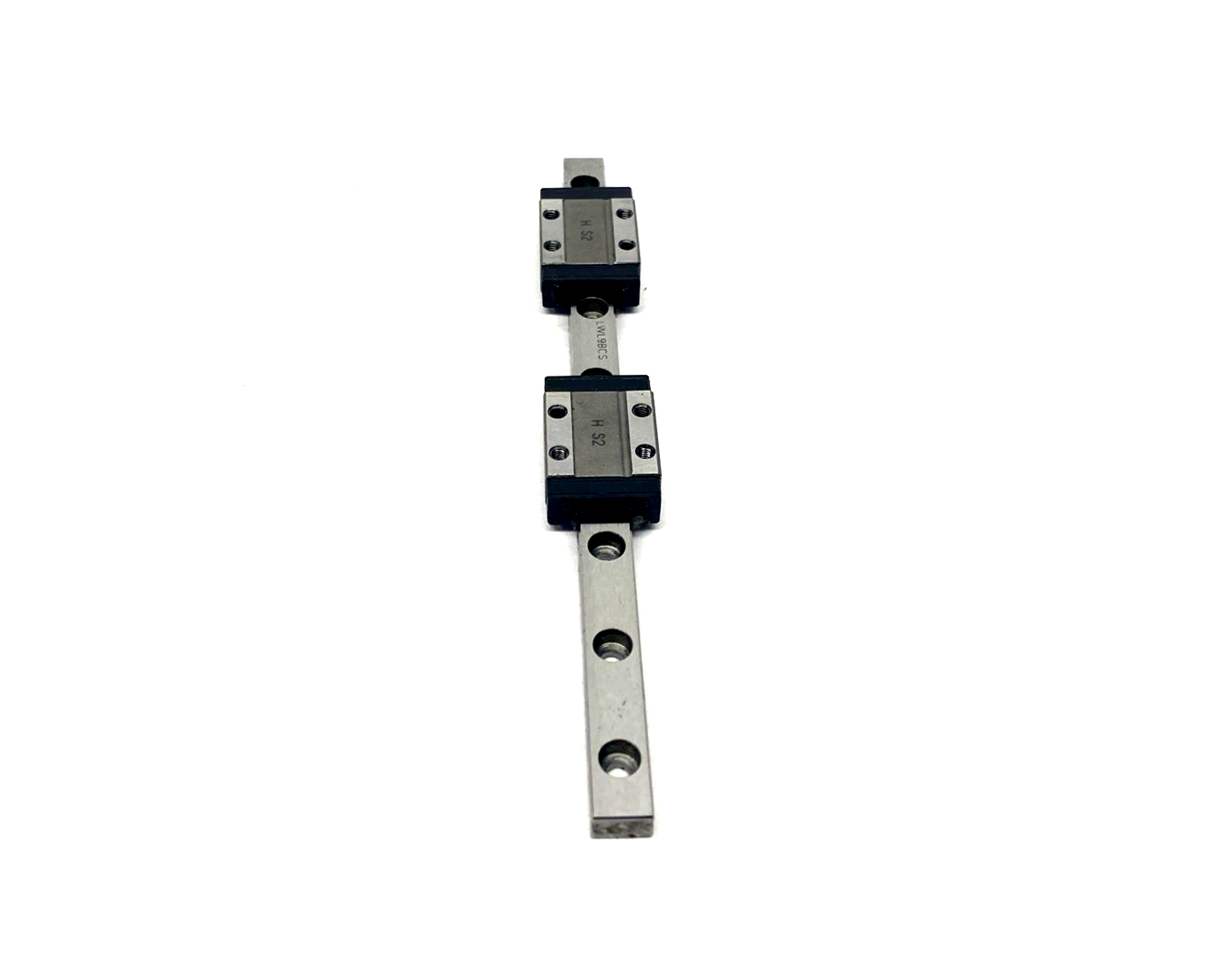 IKO LWL9R160BHS2 Linear Guide Rail 160mm w/ x2 LWL9BCS Guide Bearing Blocks - Maverick Industrial Sales