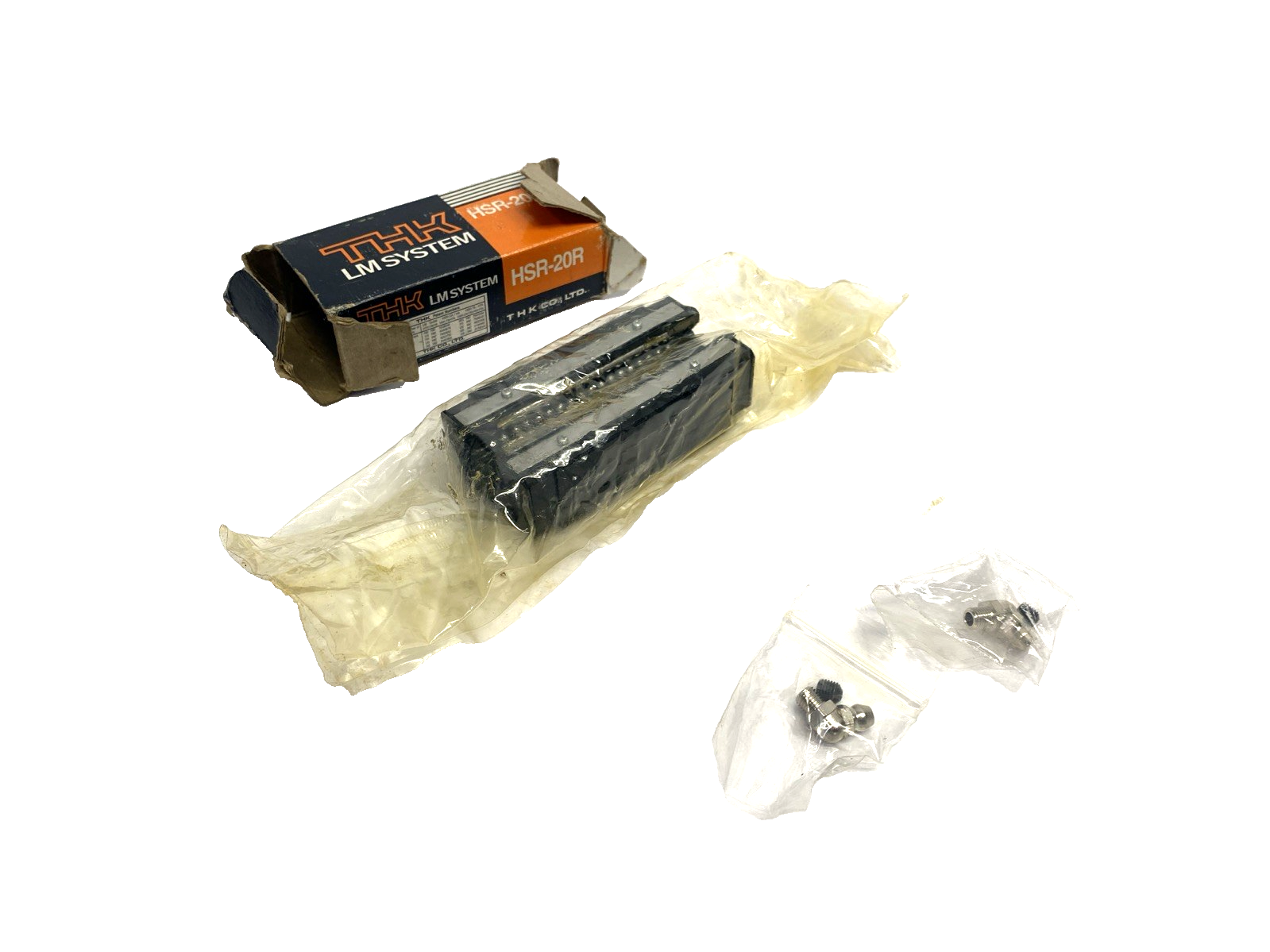 HSR20LR1SSC1 | THK GK Standard Linear Guide Bearing Block HSR-20R - New – Open Box - Maverick Industrial Sales