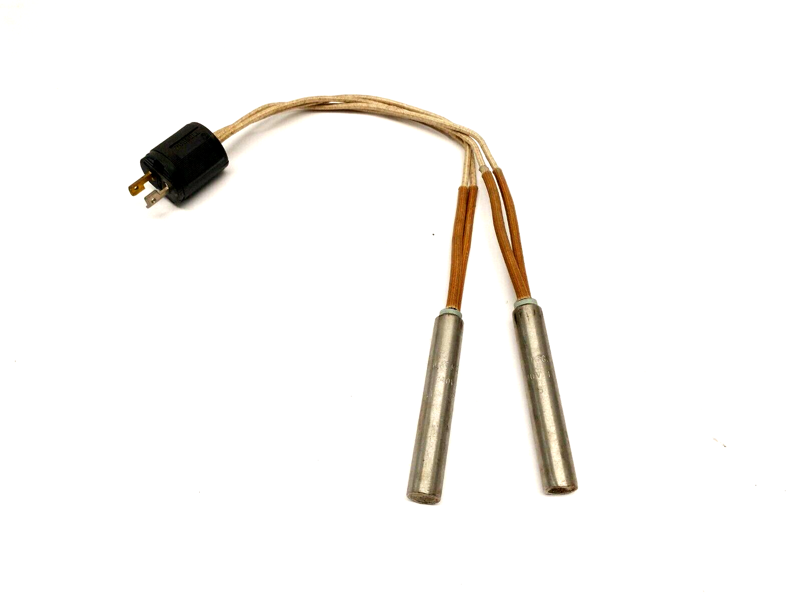 Fast Heat H4 3 Cartridge Heater 1/2" x 3" Long 240V 250W 11" Wire Leads LOT OF 2 - Maverick Industrial Sales