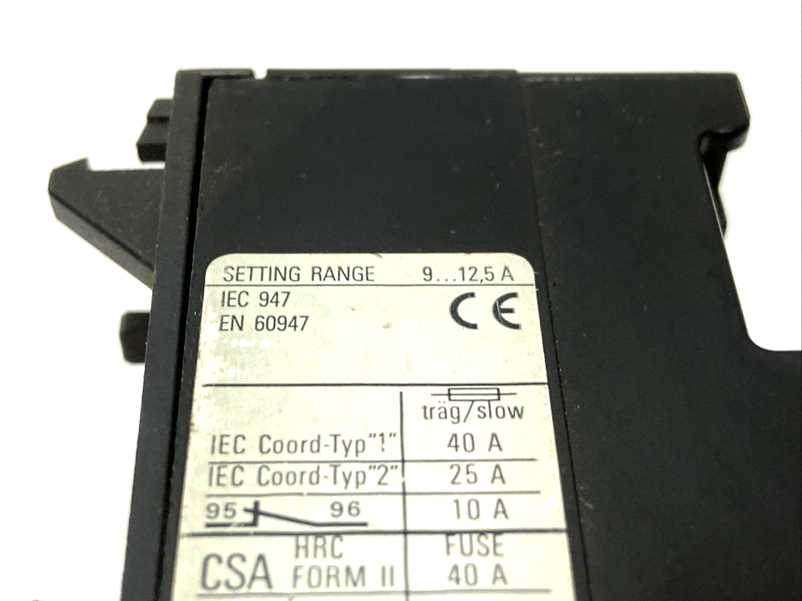 Sprecher+Schuh CT 3K-12.5 Overload Relay 9-12.5A - Maverick Industrial Sales