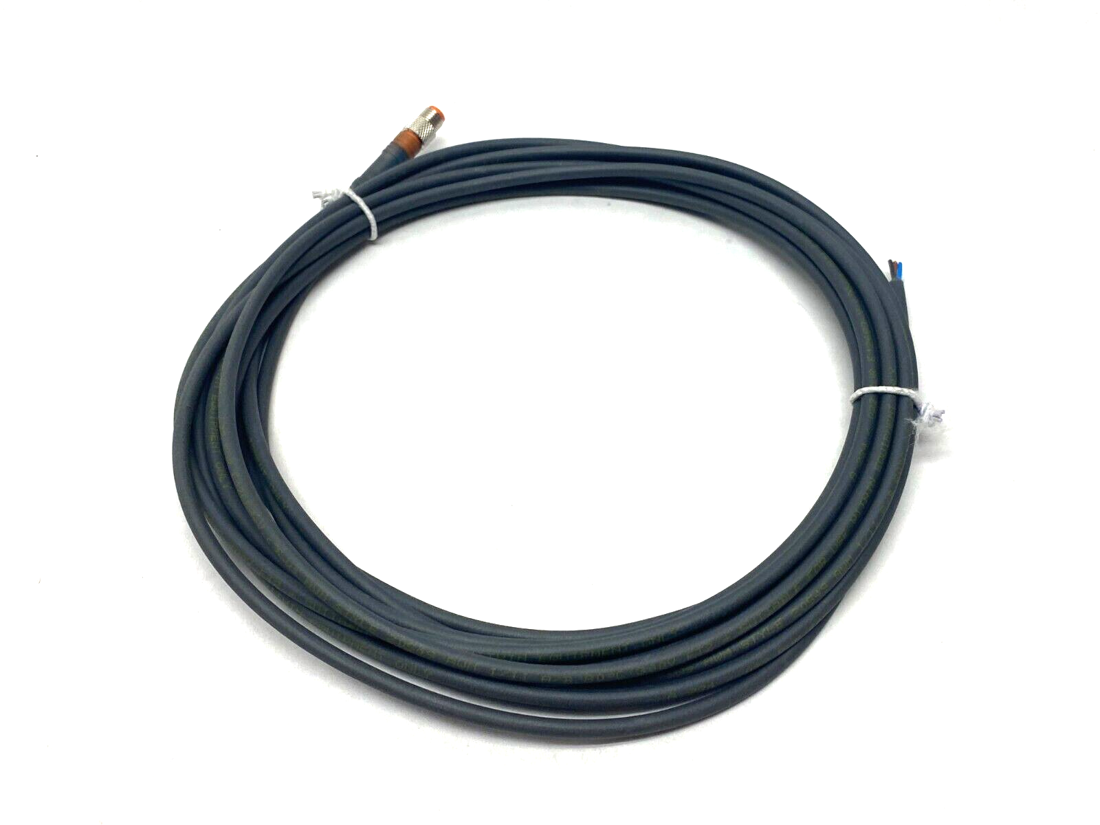 Lumberg Automation RSMV 3-224/5M Single Ended Cordset Male M8 3-Pin 5m - Maverick Industrial Sales