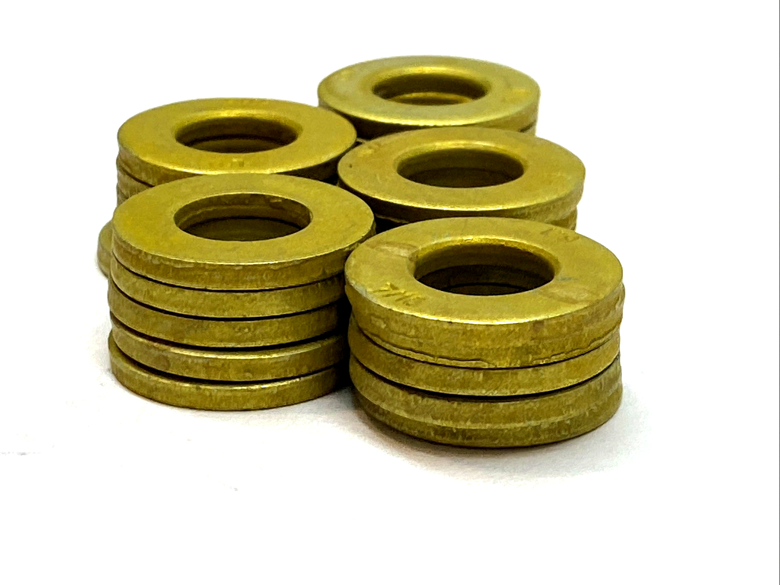 McmasterCarr 90850A250 Tension Flat Washers 7/16" SAE Zinc Yellow CR-3 PKG OF 25 - Maverick Industrial Sales