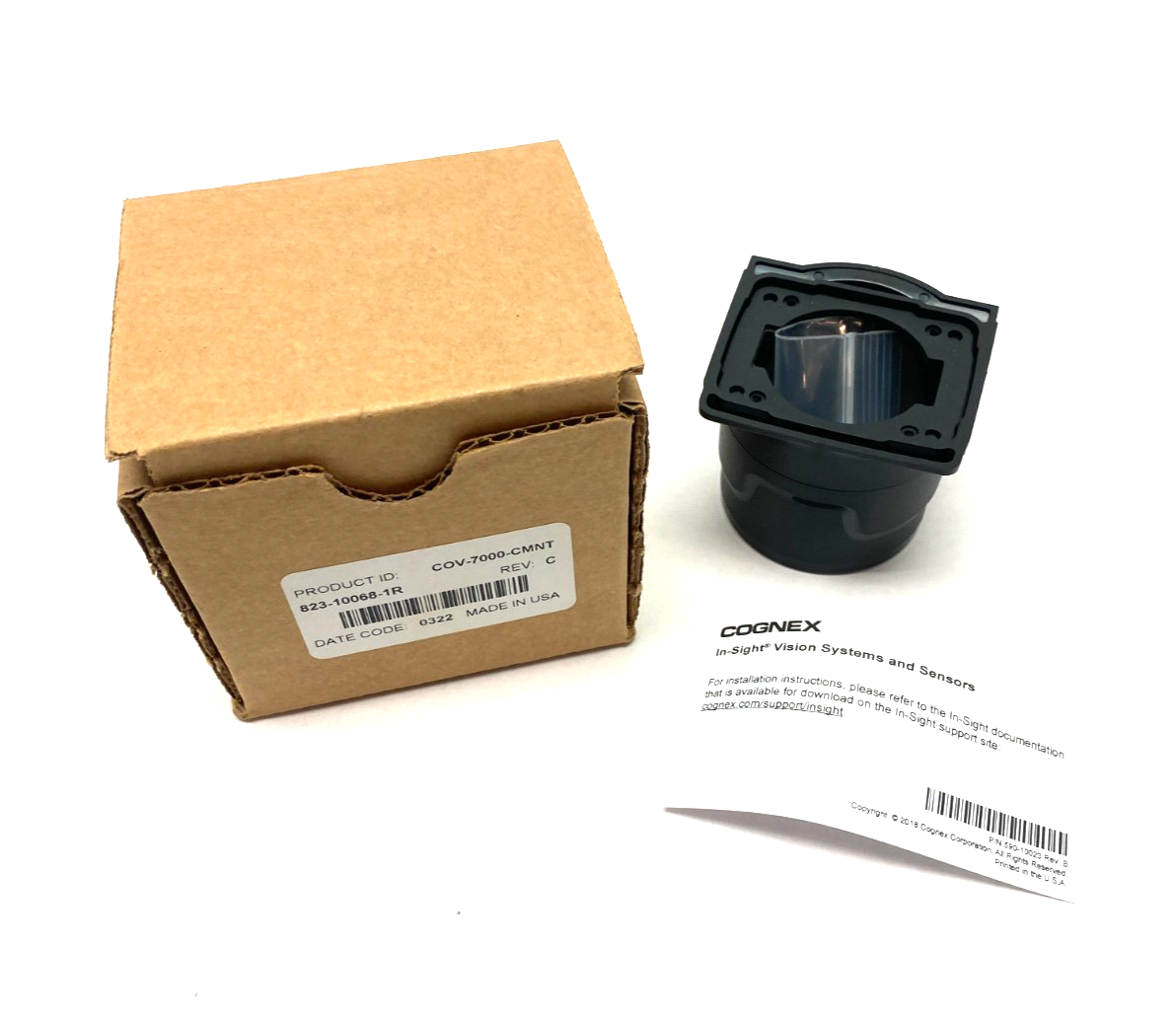 COV-7000-CNMT | Cognex Standard Lens Cover C-Mount 823-10068-1R - New – Open Box - Maverick Industrial Sales