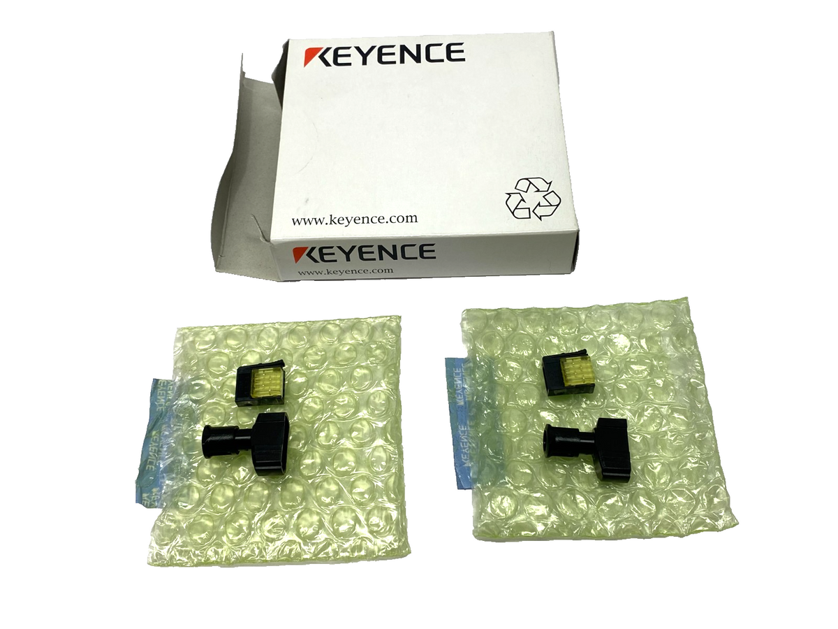 OP-88029 | Keyence Connector Set for Sensor-to-Controller Connection LOT OF 2 - New – Open box - Maverick Industrial Sales