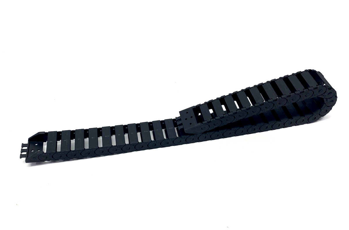 Kabelschlepp 0180.30.28 Microtrack Cable Carrier 34 Links w/ 2 Tiewrap Ends, 27" - Maverick Industrial Sales