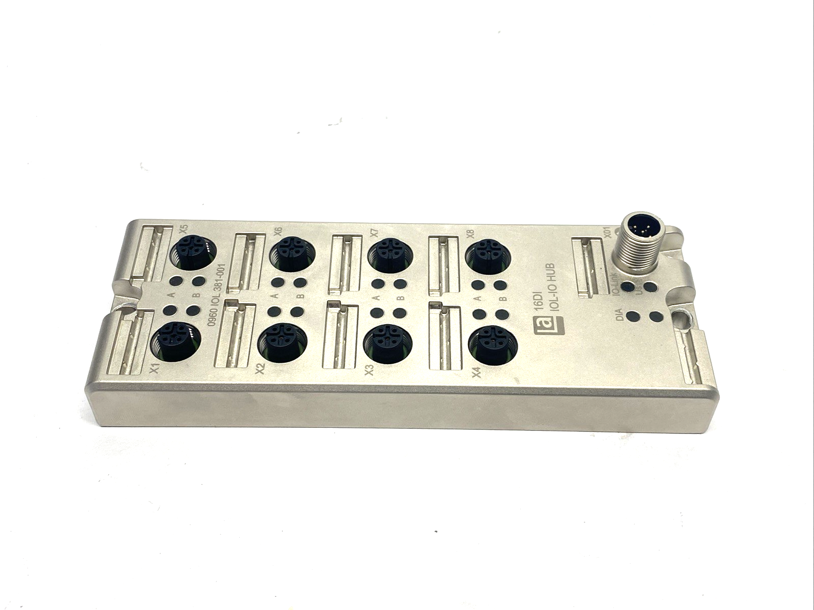 | Lumberg Automation 0960 IOL 381-001 8-Port IOL-IO HUB, 16DI, 934992002 - Used - Maverick Industrial Sales