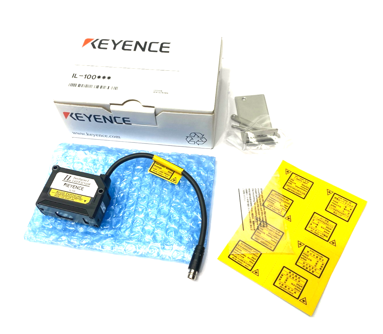 Keyence IL-100 CMOS Multi-Function Analog Laser Sensor Head - Maverick Industrial Sales