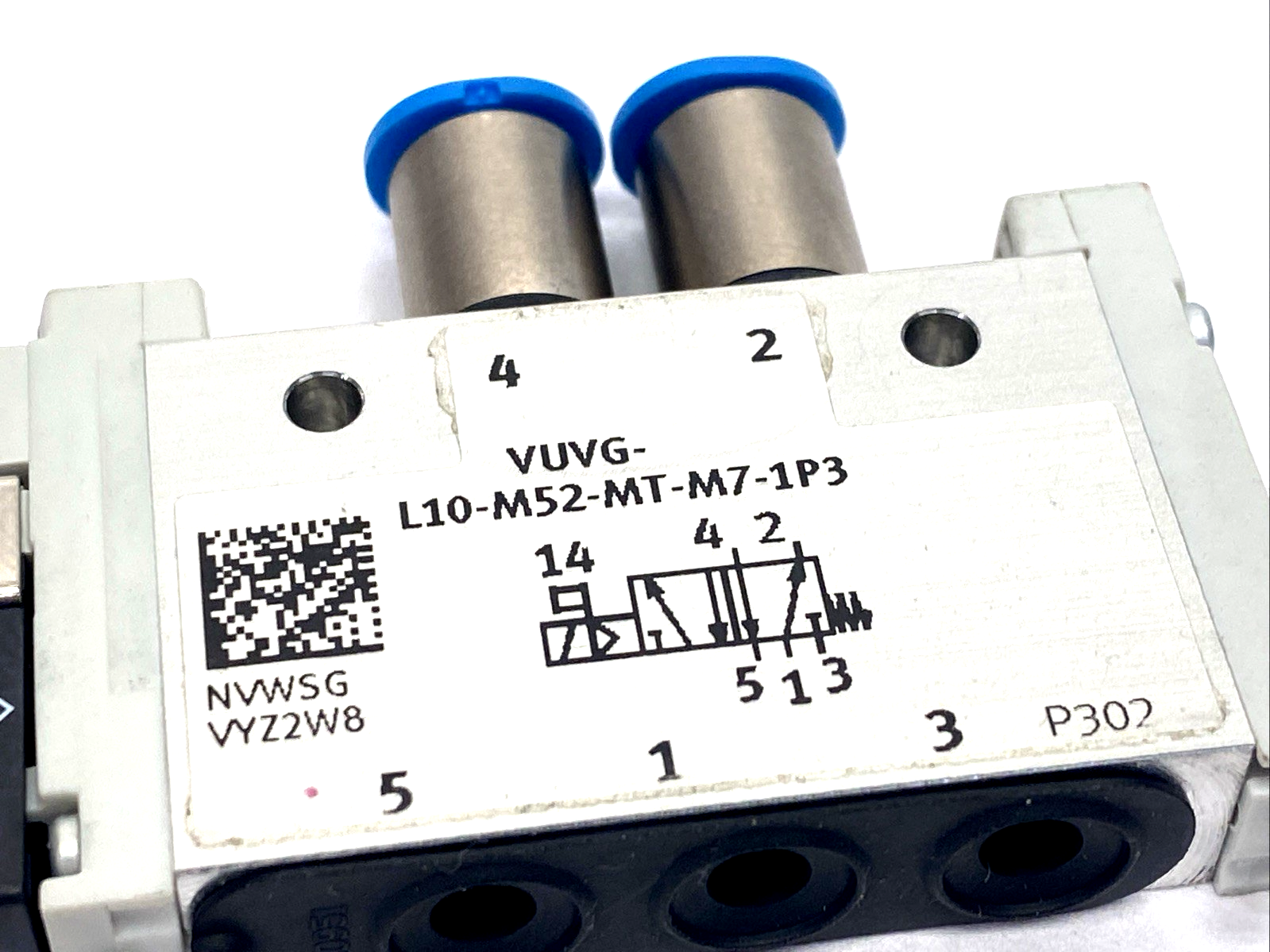 Festo VUVG-L10-M52-MT-M7-1P3 Solenoid Valve, 5/2-Way Monostable 574359 - Maverick Industrial Sales