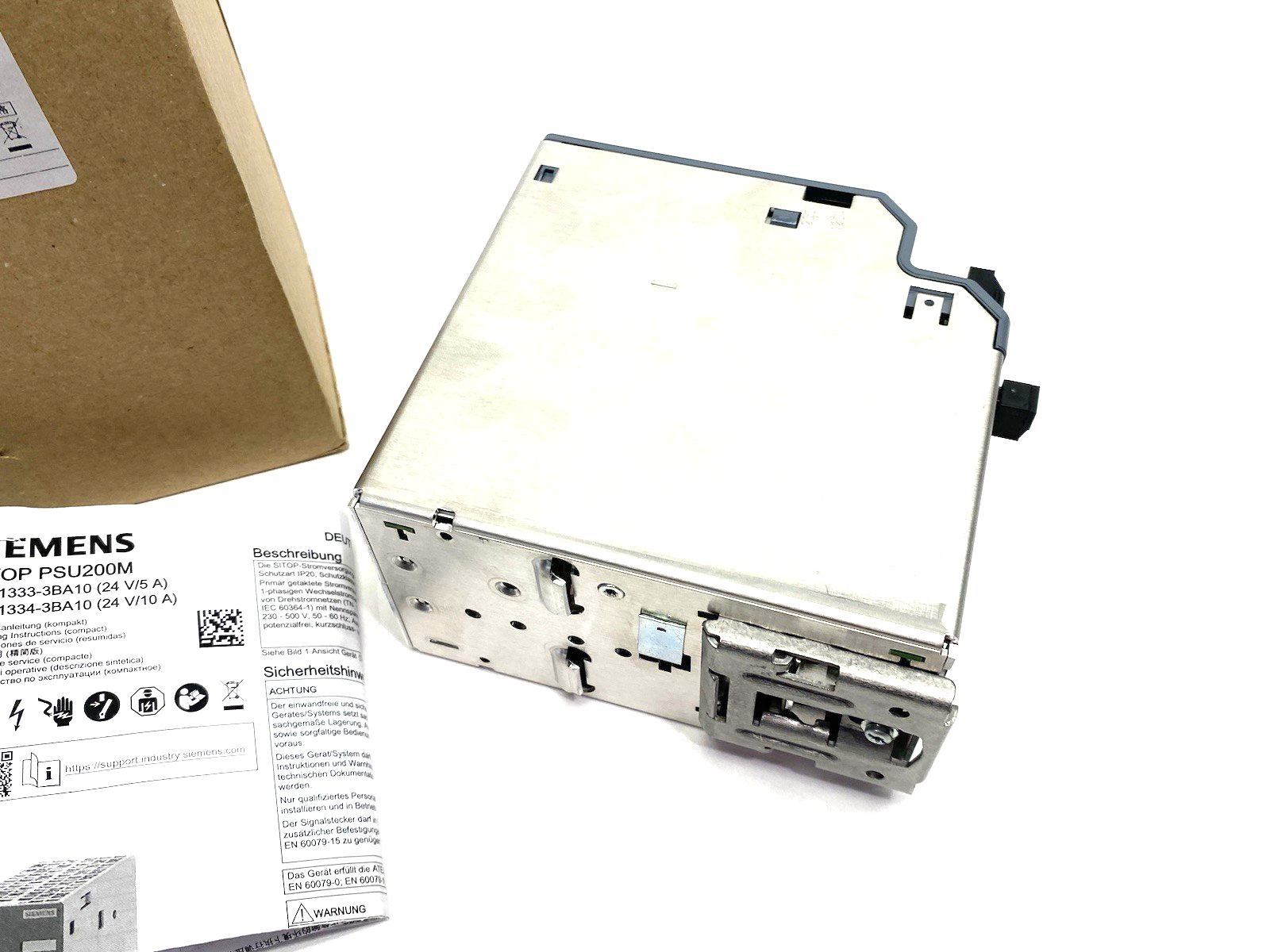 6EP1334-3BA10-8AB0 | Siemens SITOP PSU200M plus Stabilized Power Supply 10A - New – Open box - Maverick Industrial Sales