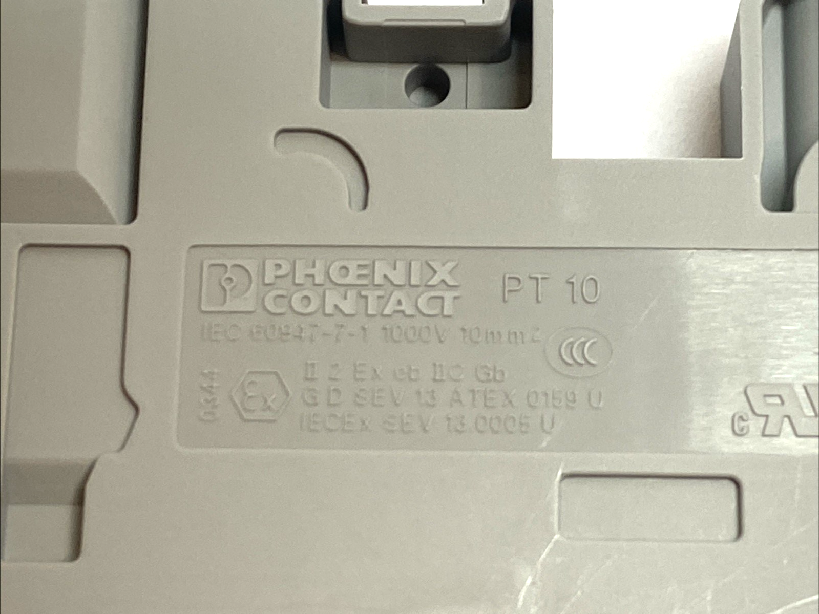 Phoenix Contact PT 10 Feed-Through Terminal Block 3212120 - Maverick Industrial Sales