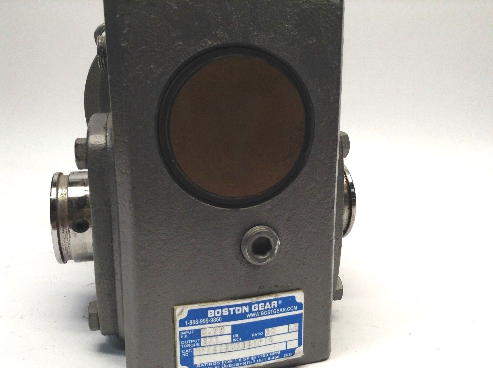 Boston Gear F721B30KB5HP16 Speed Reducer 30:1 Ratio 0.99HP - Maverick Industrial Sales