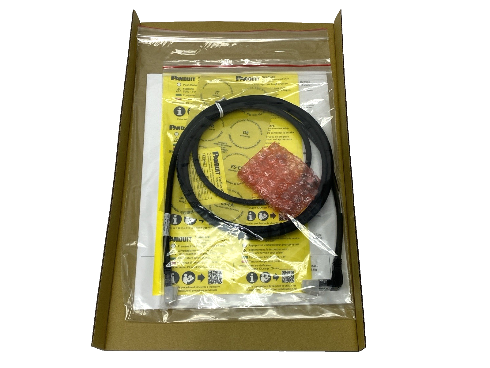 VS-AVT-C08-L10 | Panduit VeriSafe 1.0 Absence of Voltage Tester 8' System Cable - New – Open box - Maverick Industrial Sales