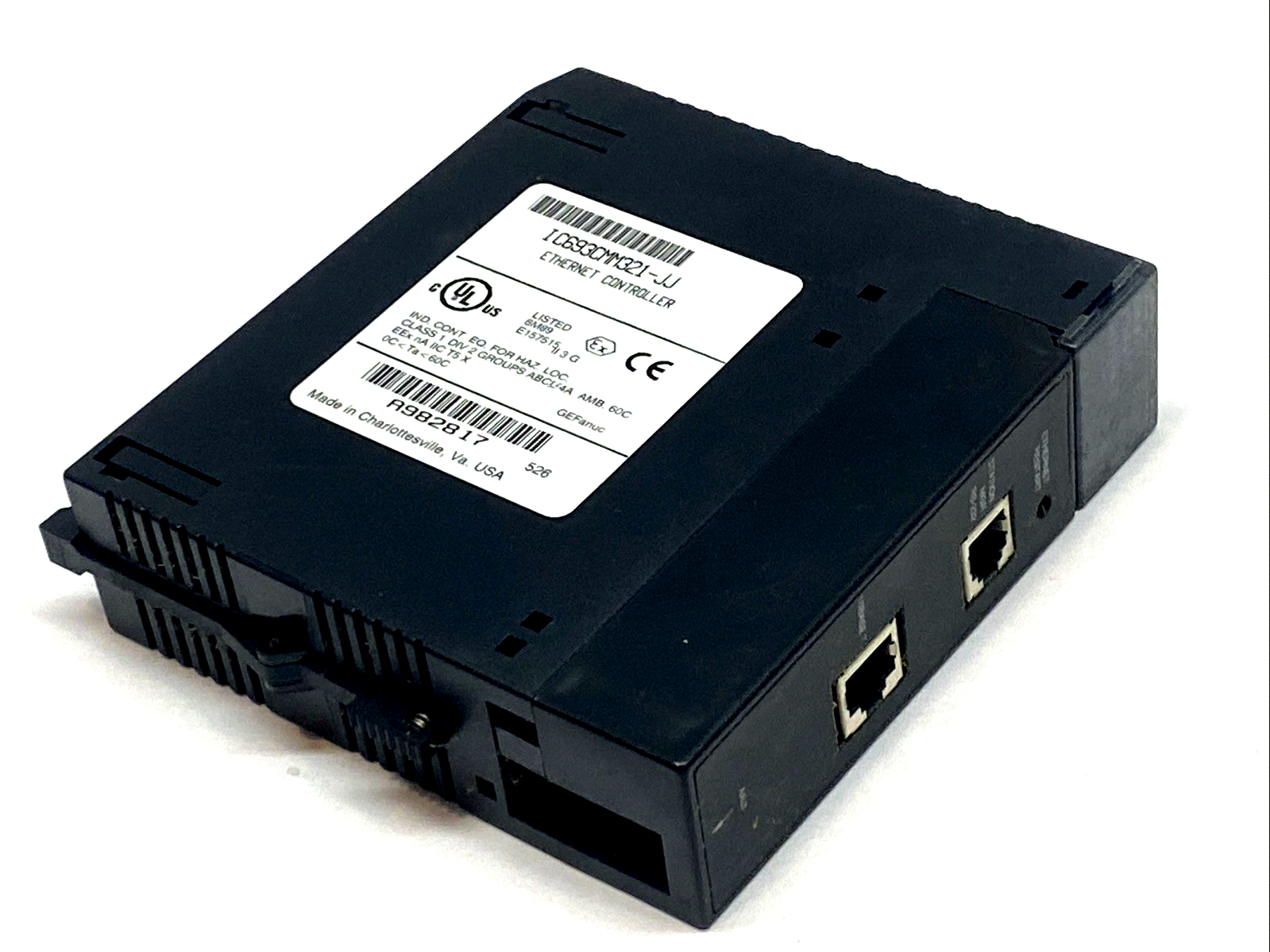 IC693CMM321-JJ | GE Fanuc Ethernet Communication Module Series 90-30 - Used - Maverick Industrial Sales