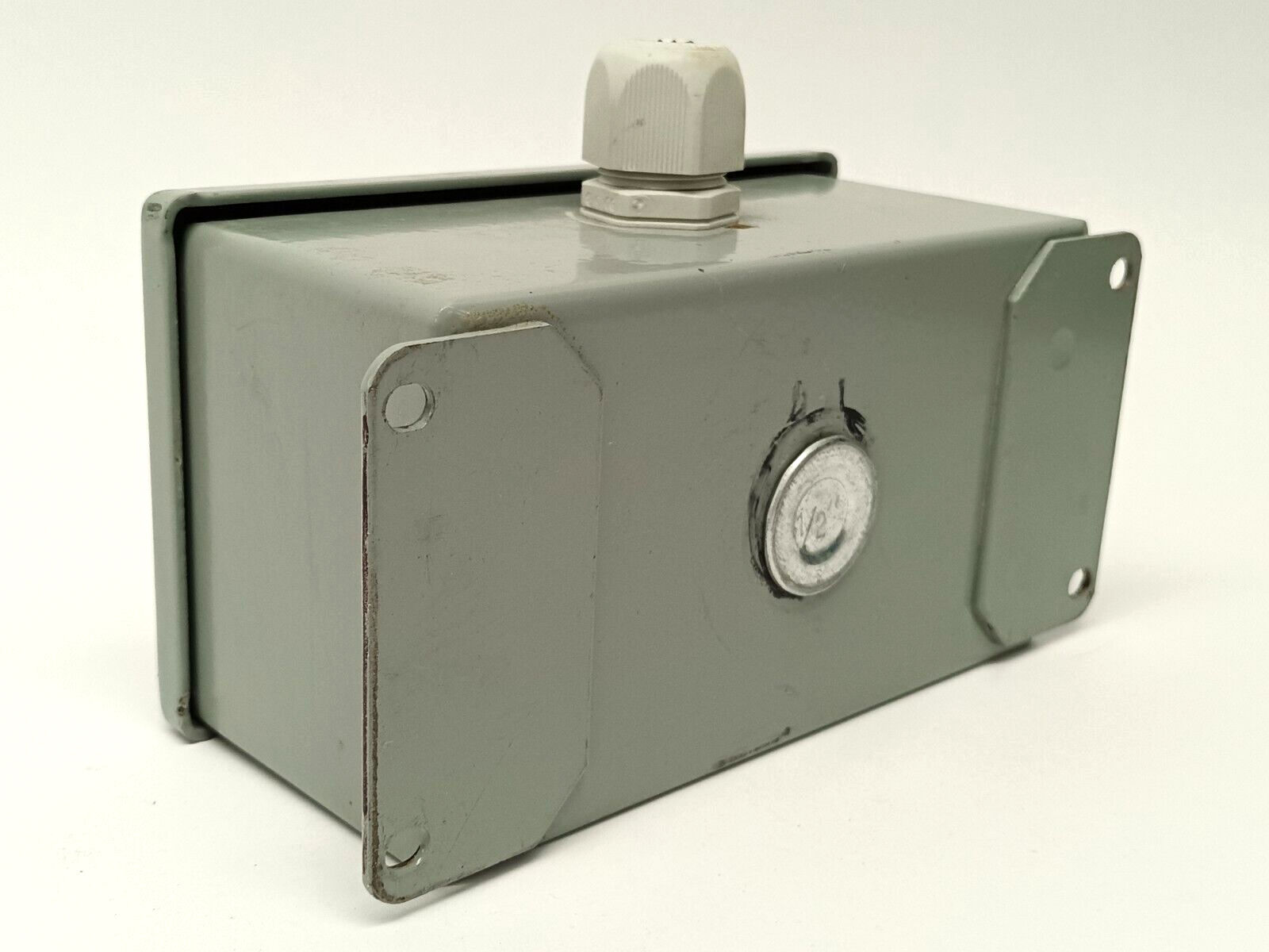 Hoffman E2PBG Pushbutton Enclosure Gray Steel - Maverick Industrial Sales