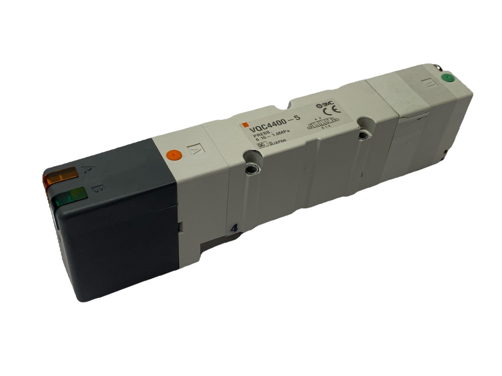 SMC VQC4400-5 VQC Series Pneumatic Manifold Solenoid Valve 5-Port - Maverick Industrial Sales
