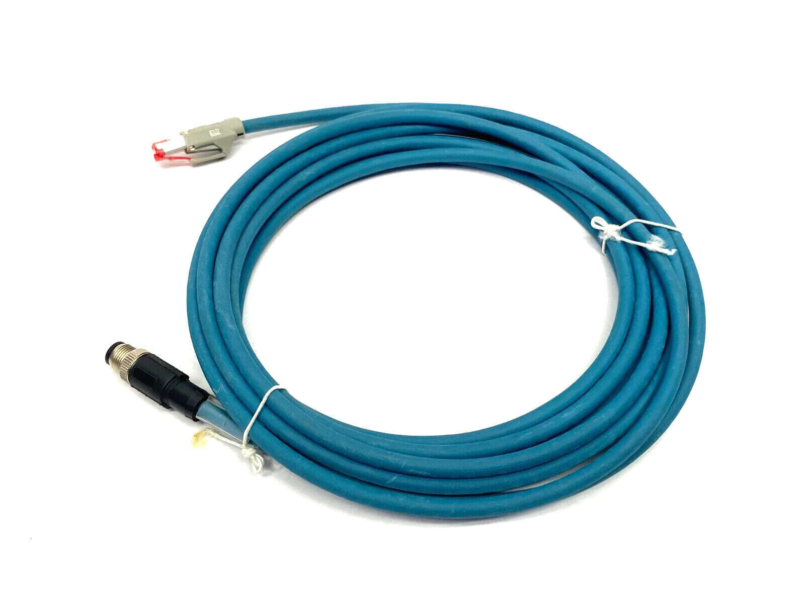 Bosch Rexroth 3842410117 Ethernet Data Transfer Cable M12 to RJ45 5m Length - Maverick Industrial Sales